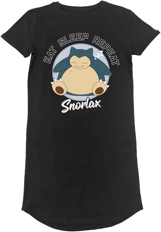 gothicana by emp "Snorlax - Eat sleep repeat" Mini Dress black by Pokémon