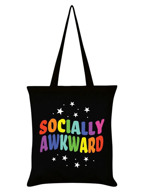 gothicana by emp "Socially Awkward" Fabric bag multicolour by Slogans