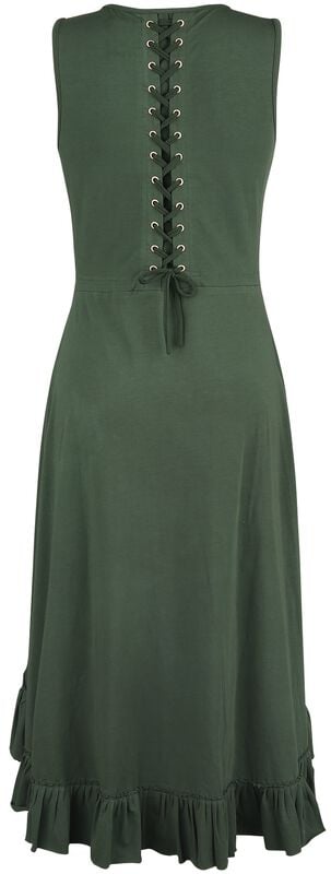 Gothicana By Emp "Soleil Dress" Mini Dress Green By Vixxsin