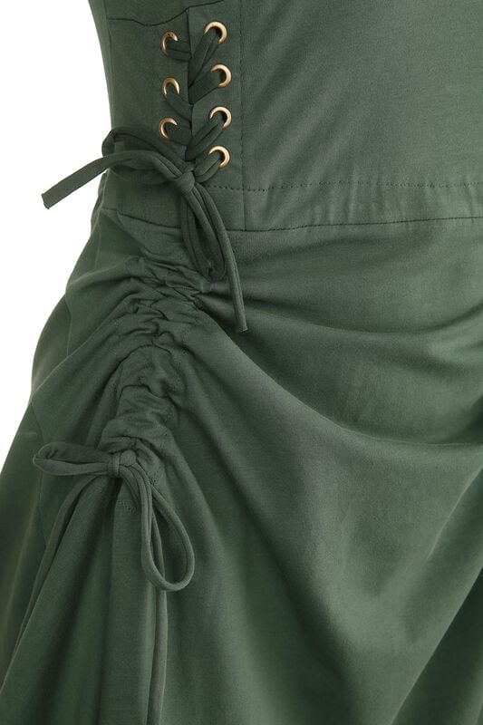 Gothicana By Emp "Soleil Dress" Mini Dress Green By Vixxsin