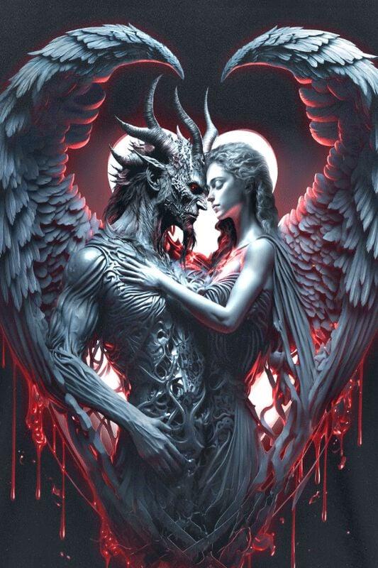 Gothicana By Emp "Solemn Vow" T-Shirt Black By Spiral