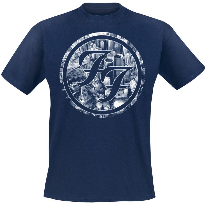 gothicana by emp "Sonic Highways - City Circles" T-Shirt dark blue by Foo Fighters
