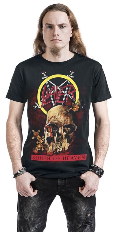 Gothicana By Emp "South Of Heaven" T-Shirt Black By Slayer