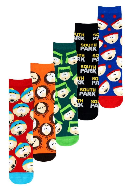Gothicana By Emp "South Park - Socks (5-pack)" Socks Multicolour By South Park
