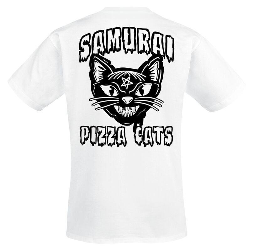 Gothicana By Emp "SPC" T-Shirt White By Samurai Pizza Cats