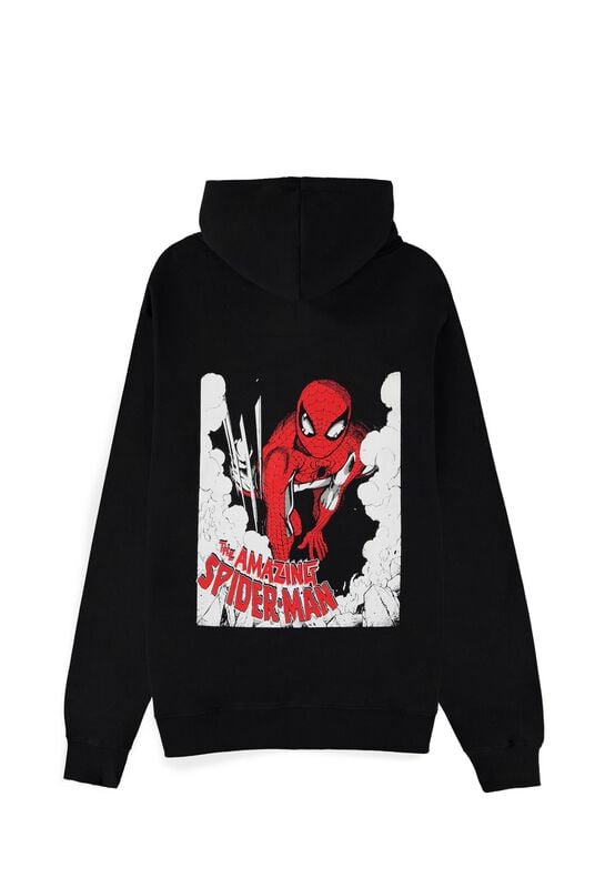 Gothicana By Emp "Spider-Man" Hoodie Jacket Black By Marvel