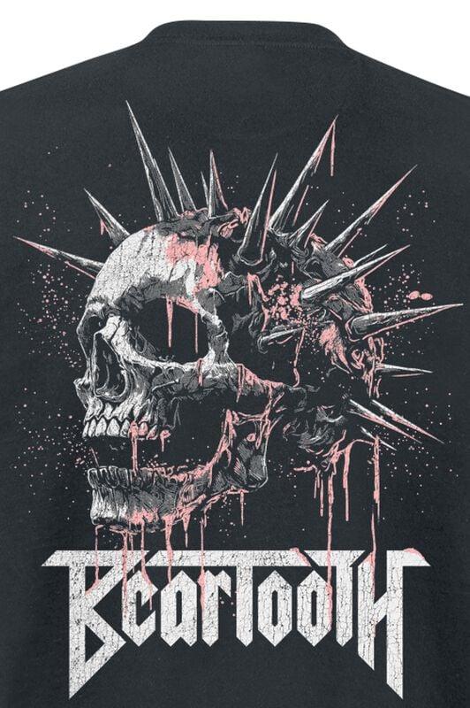 Gothicana By Emp "Spike Skull" T-Shirt Black By Beartooth
