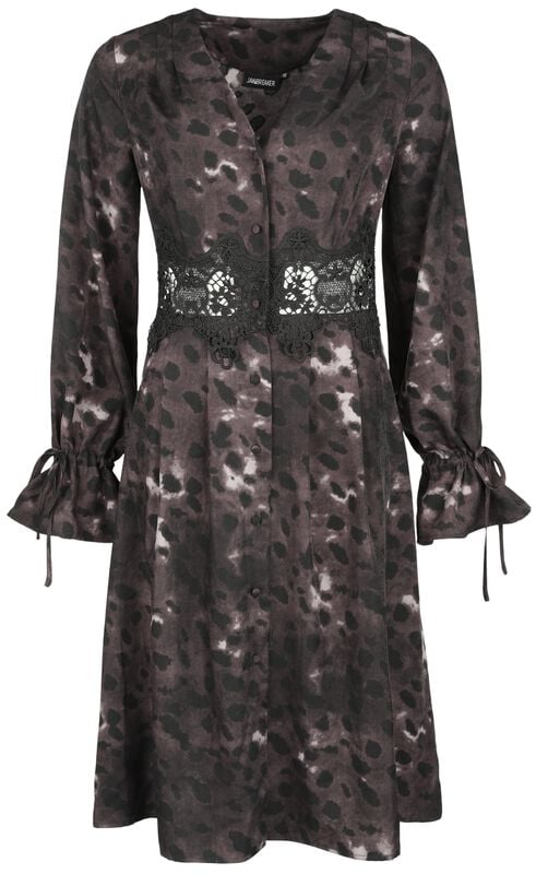 gothicana by emp "Splash Print Midi Dress" Midi Dress multicolour by Jawbreaker