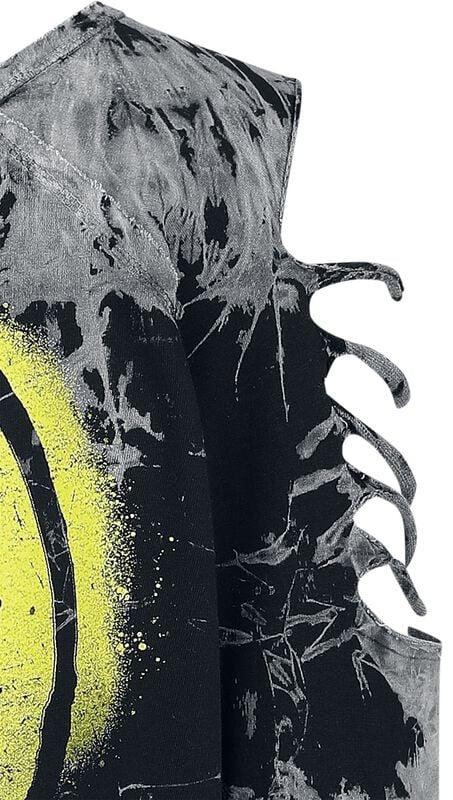 Gothicana By Emp "Spray Smile" Sweatshirt Black-grey By Electric Callboy