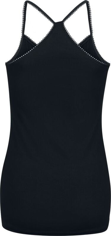 Gothicana By Emp "Spray Smile" Top Black By Electric Callboy