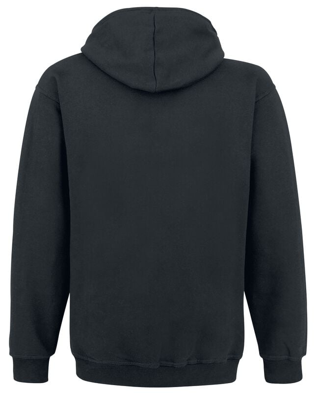 Gothicana By Emp "Sprayed Skull Logo" Hoodie Black By The Punisher