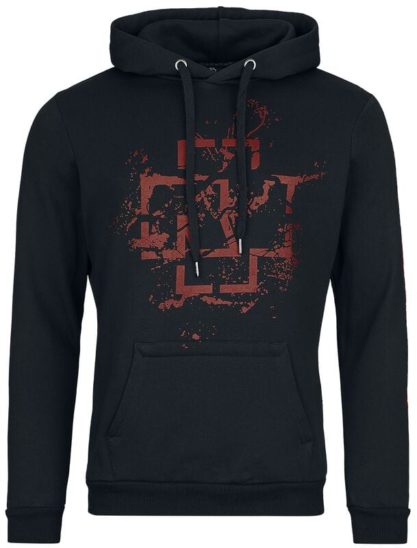 gothicana by emp "Spraylogo 2.0" Hoodie black by Rammstein gothicana by emp "Spraylogo 2.0" Hoodie black by Rammstein