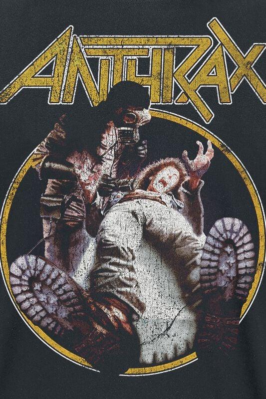 Gothicana By Emp "Spreading The Disease Vintage Tour" T-Shirt Black By Anthrax