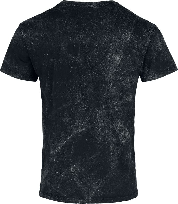Gothicana By Emp "Square Chain" T-Shirt Charcoal By Iron Maiden