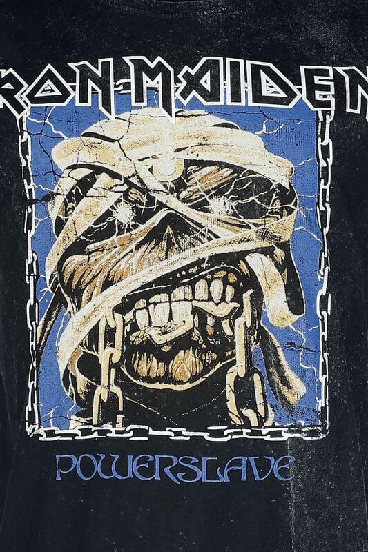 Gothicana By Emp "Square Chain" T-Shirt Charcoal By Iron Maiden