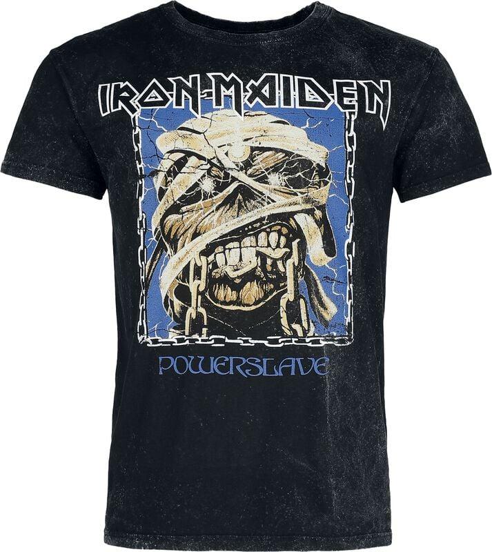 gothicana by emp "Square Chain" T-Shirt charcoal by Iron Maiden