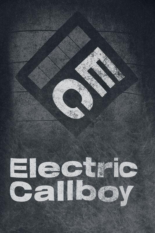 Gothicana By Emp "Square Logo" Hoodie Charcoal By Electric Callboy