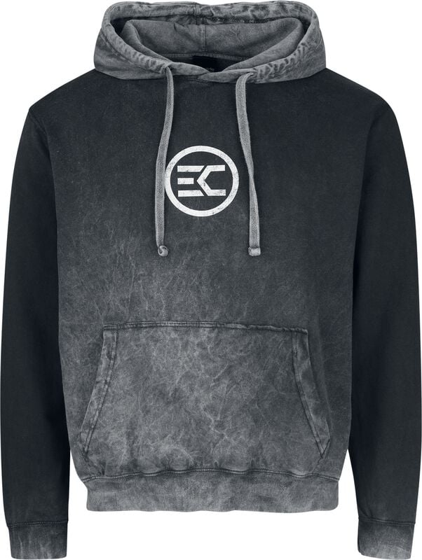gothicana by emp "Square Logo" Hoodie charcoal by Electric Callboy