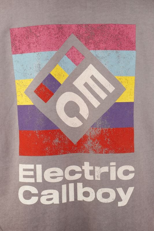Gothicana By Emp "Square Logo" Hoodie Lilac By Electric Callboy
