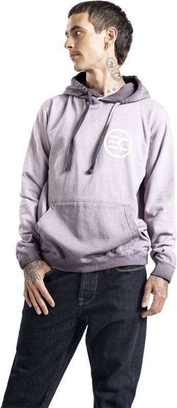 Gothicana By Emp "Square Logo" Hoodie Lilac By Electric Callboy