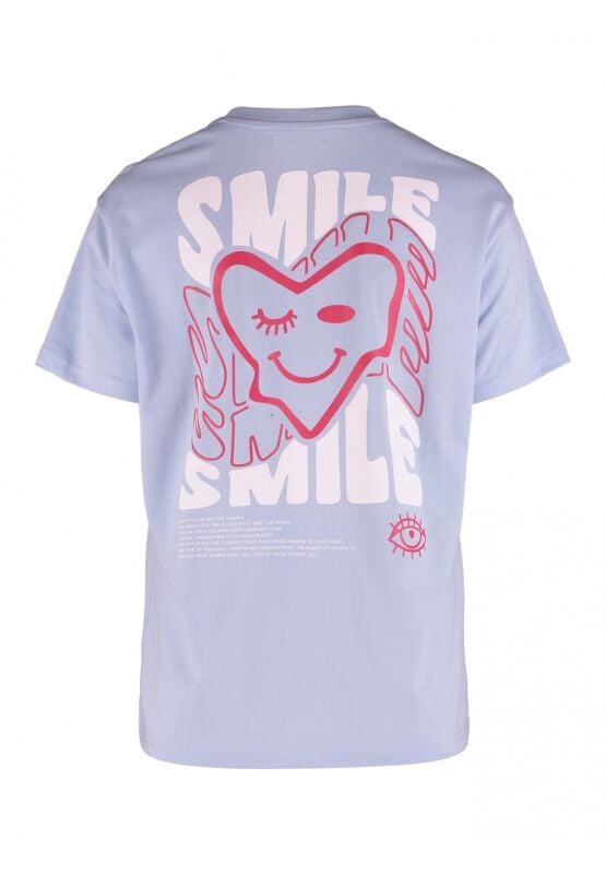 Gothicana By Emp "SS C TP Tr44ish" T-Shirt Blue By Hailys