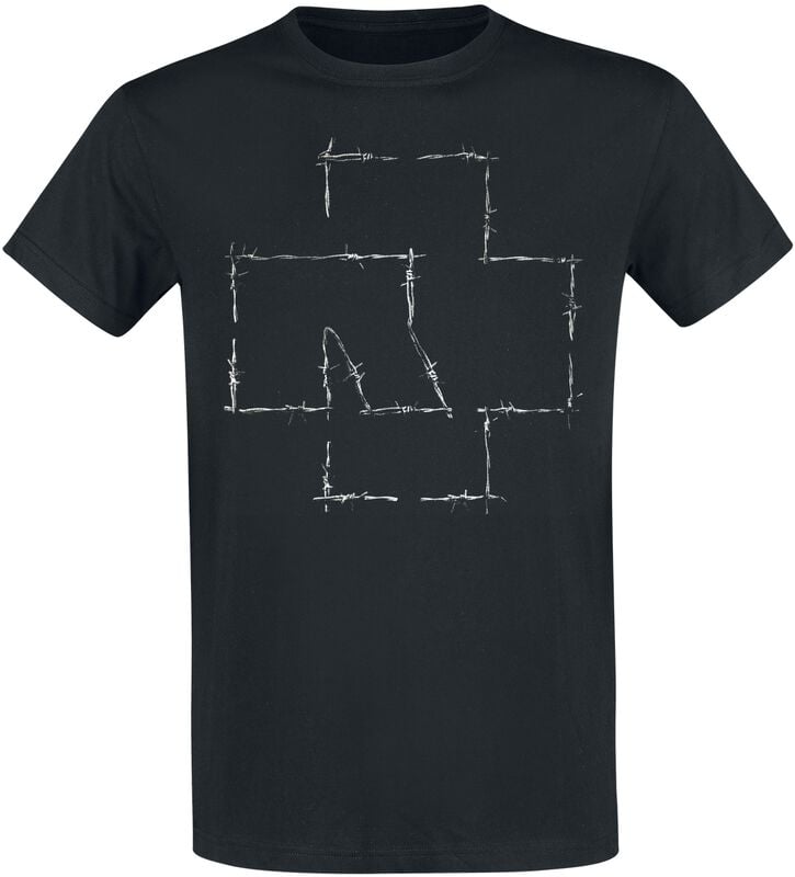 gothicana by emp "Stacheldraht" T-Shirt black by Rammstein