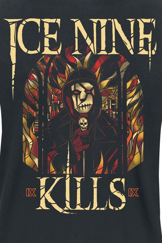 Gothicana By Emp "Stained Glass" T-Shirt Black By Ice Nine Kills