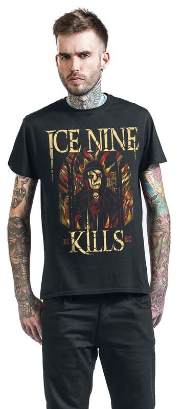 Gothicana By Emp "Stained Glass" T-Shirt Black By Ice Nine Kills