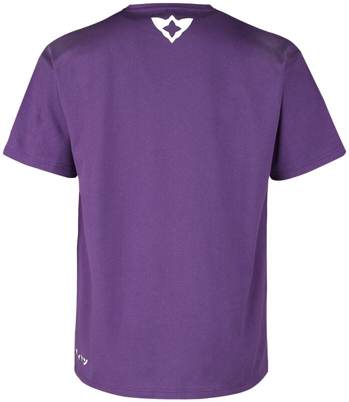 Gothicana By Emp "Star Guardian" T-Shirt White/purple By League Of Legends