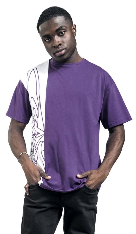 Gothicana By Emp "Star Guardian" T-Shirt White/purple By League Of Legends