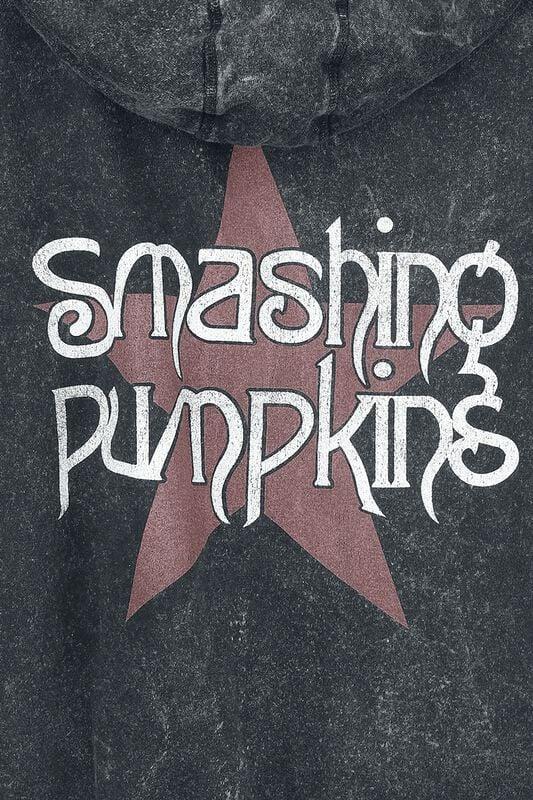 Gothicana By Emp "Star Logo" Hoodie Jacket Grey By The Smashing Pumpkins