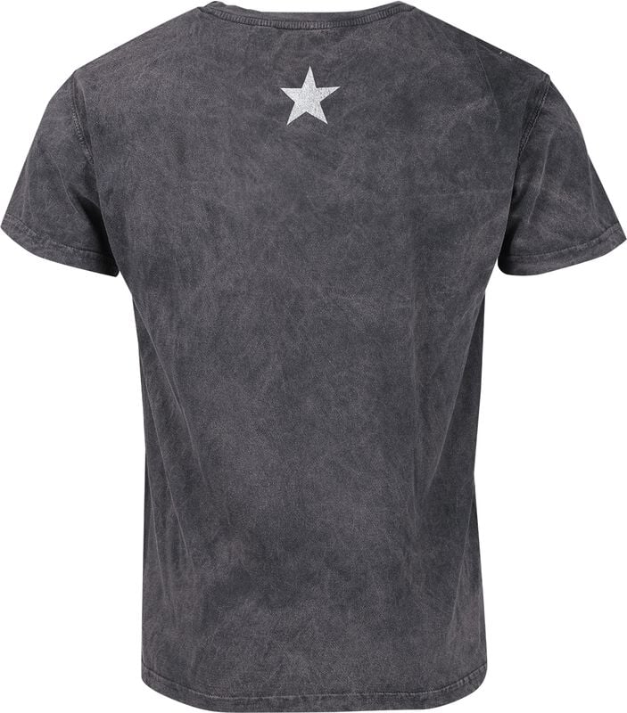 Gothicana By Emp "Star Logo" T-Shirt Grey By The Smashing Pumpkins