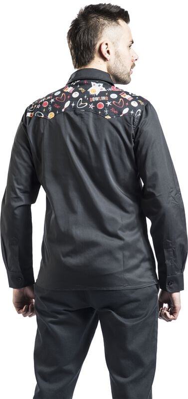 Gothicana By Emp "Star Strike T-shirt" Longsleeve Black By Banned Retro