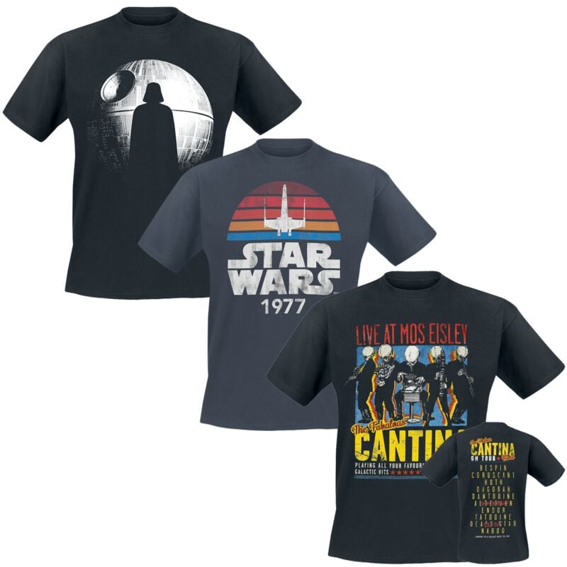 gothicana by emp "Star Wars T-shirts - Bundle" T-Shirt multicolour by Star Wars