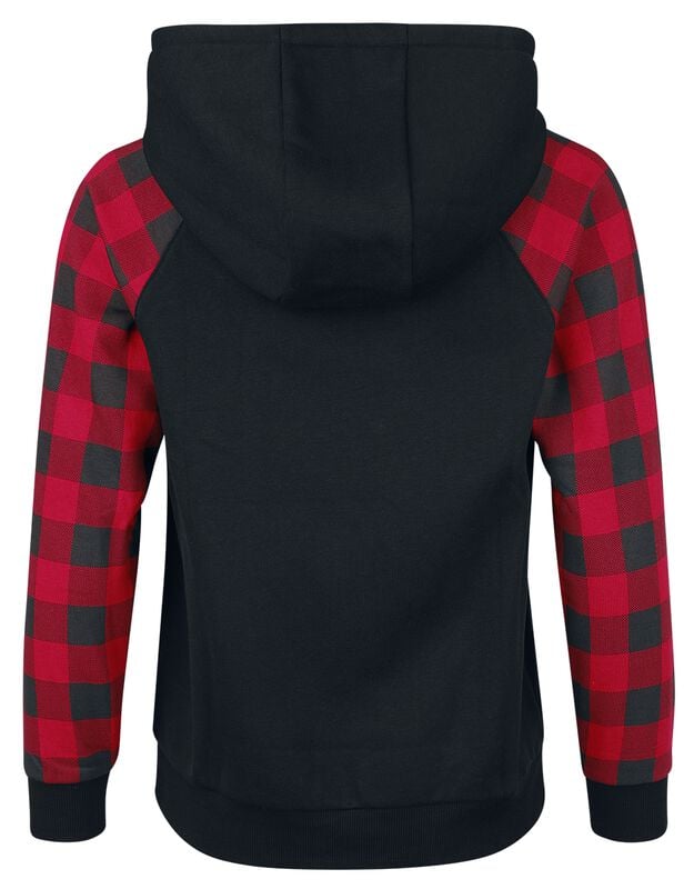 Gothicana By Emp "Stay Different" Hoodie Black-red By RED By EMP