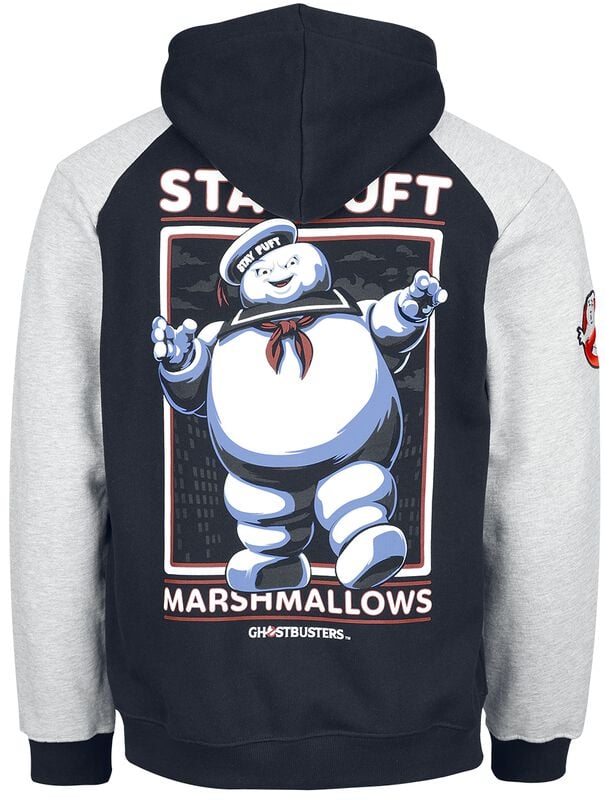 Gothicana By Emp "Stay Puff Marshmallow Hoodie Jacket" Hoodie Jacket Multicolour By Ghostbusters