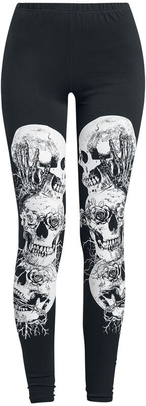 gothicana by emp "Still Evil" Leggings black by Jawbreaker
