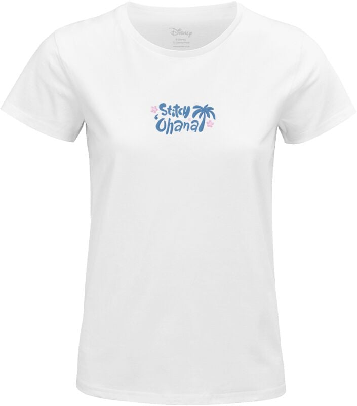 gothicana by emp "Stitch Faces" T-Shirt white by Lilo & Stitch