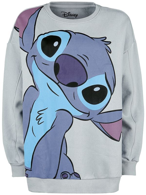 gothicana by emp "Stitch" Sweatshirt heather grey by Lilo & Stitch