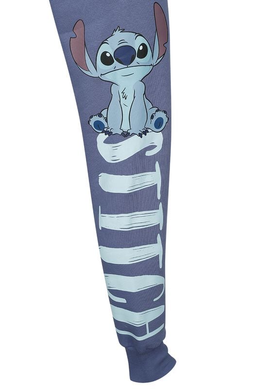 Gothicana By Emp "Stitch" Tracksuit Trousers Blue By Lilo & Stitch