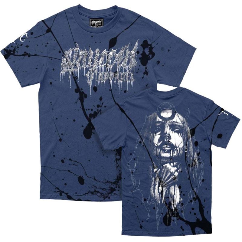 gothicana by emp "Strangled - Customised Regular T-shirt 200GSM" T-Shirt violet by Stay Cold Apparel