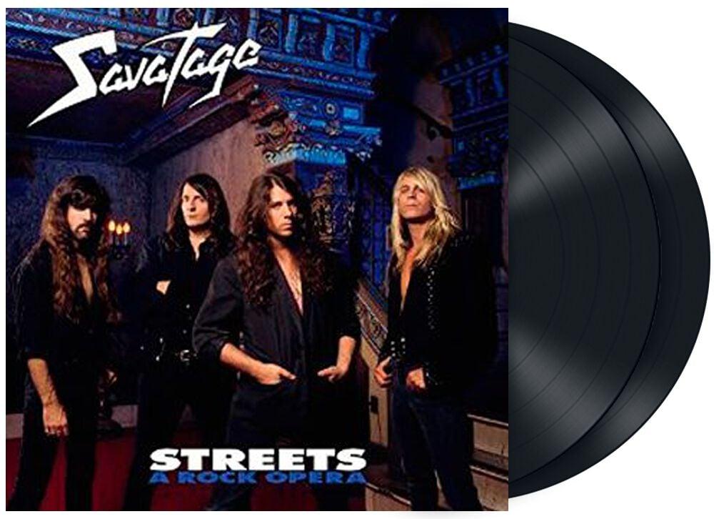 gothicana by emp "Streets - A rock opera" LP black by Savatage