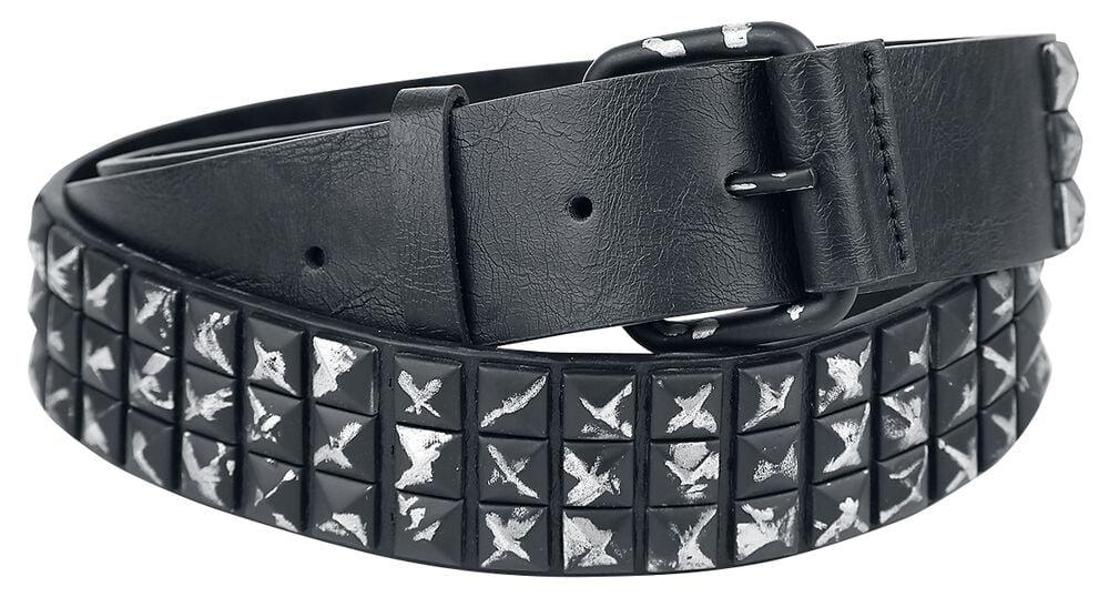 gothicana by emp "Studded Belt" Belt black by Rock Rebel by EMP