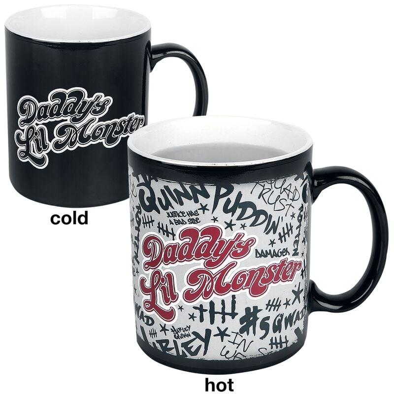 gothicana by emp "Suicide Squad - Daddy's Lil' Monster - Magic Mug" Cup multicolour by Batman