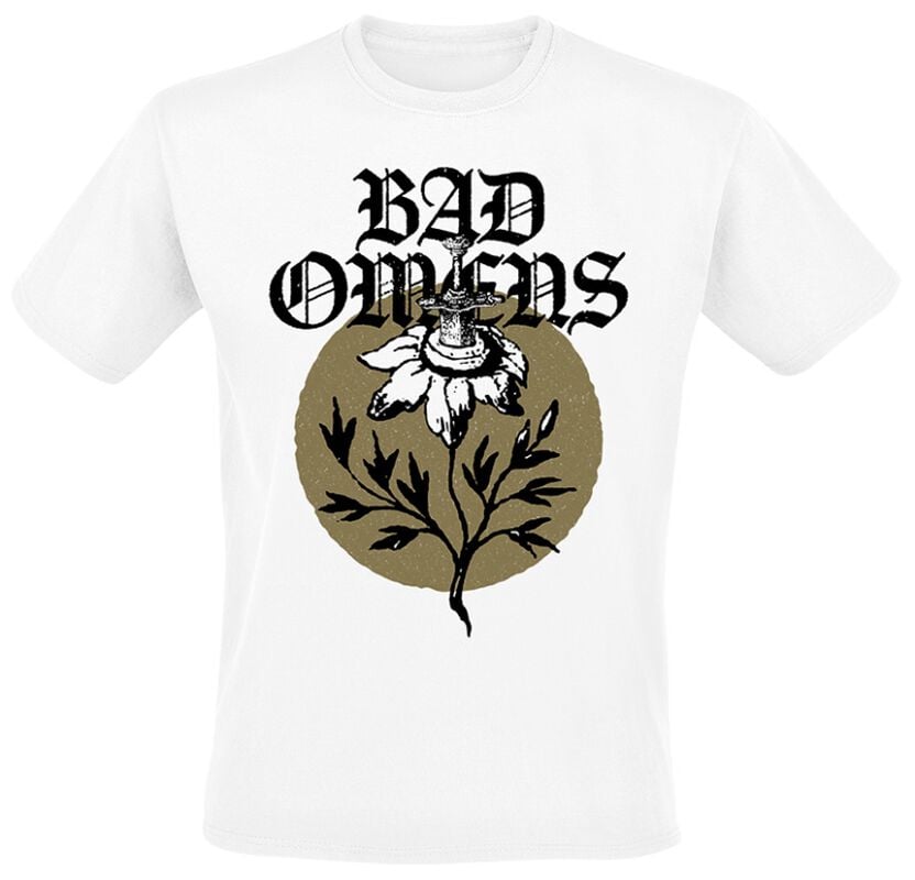 Gothicana By Emp "Sunflower" T-Shirt White By Bad Omens