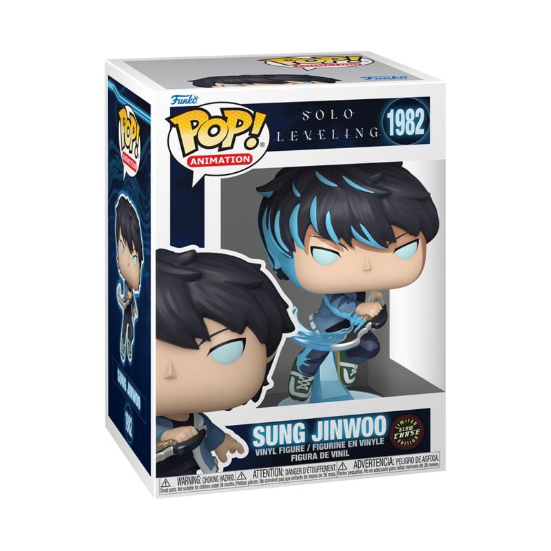 Gothicana By Emp "Sung Jinwoo (Chase Edition Possible) Vinyl Figurine 1982" Funko Pop By Solo Leveling