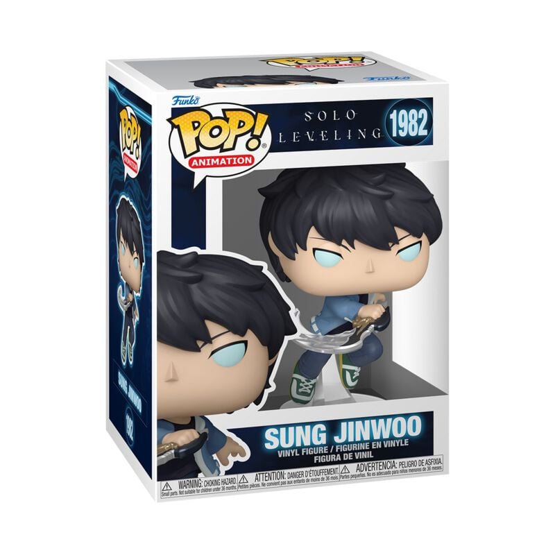 gothicana by emp "Sung Jinwoo (Chase Edition possible) Vinyl Figurine 1982" Funko Pop by Solo Leveling