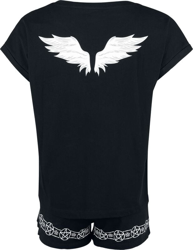 Gothicana By Emp "Supernatural" Pyjama Black By Supernatural