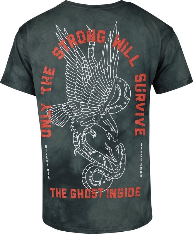 Gothicana By Emp "Survive" T-Shirt Dark Green By The Ghost Inside