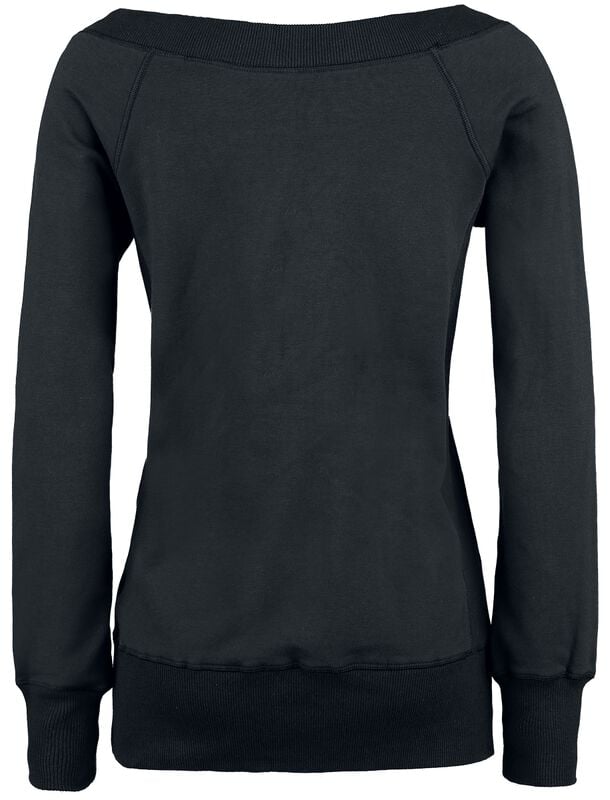 Gothicana By Emp "Sweater" Sweatshirt Black By RED By EMP